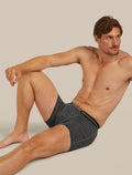 Men’s Merino 150 Anatomica Boxers Gritstone Heather Stripe - 6