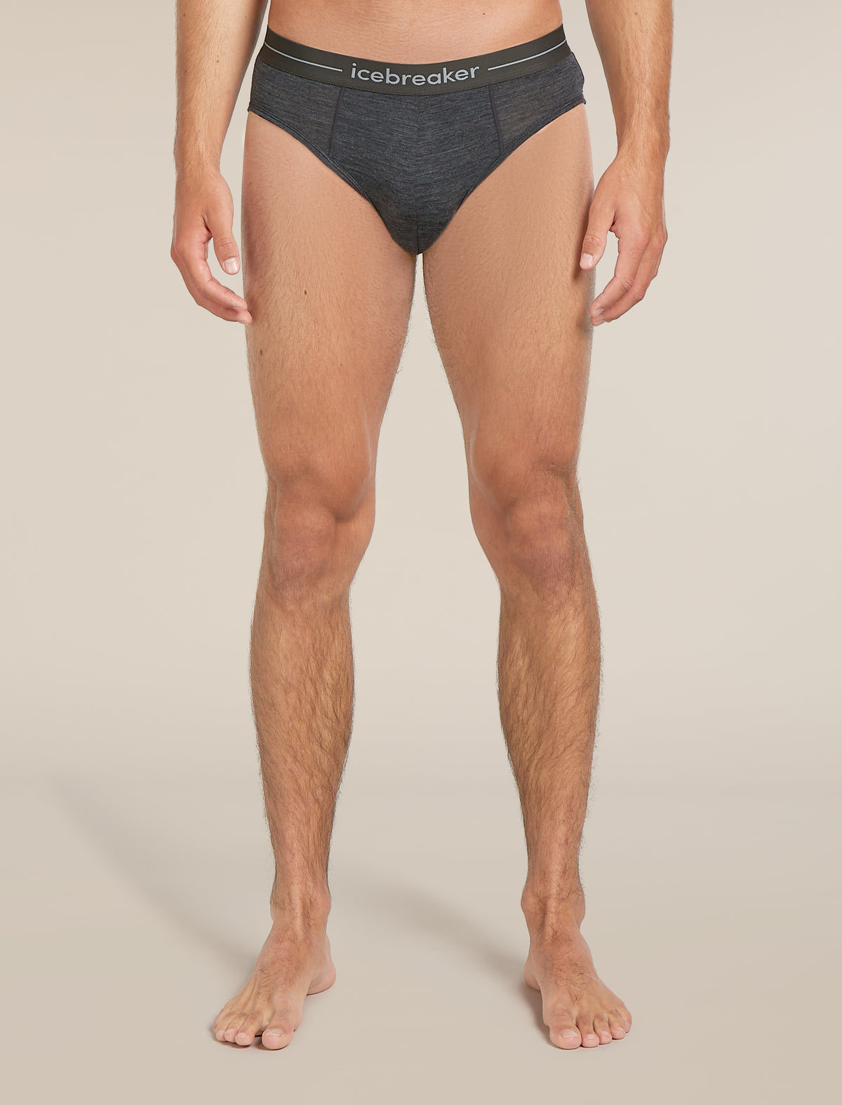 Men’s Merino 150 Anatomica Briefs Jet Heather - 1