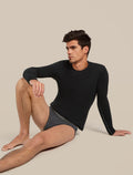 Men’s Merino 150 Anatomica Briefs Jet Heather - 4