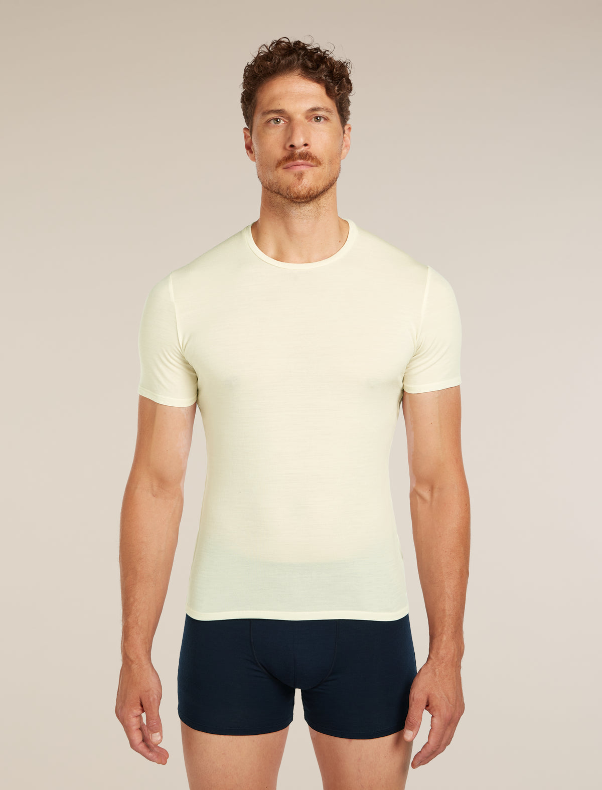 Men’s Merino 150 Anatomica Short Sleeve Crew Top Undyed - 1