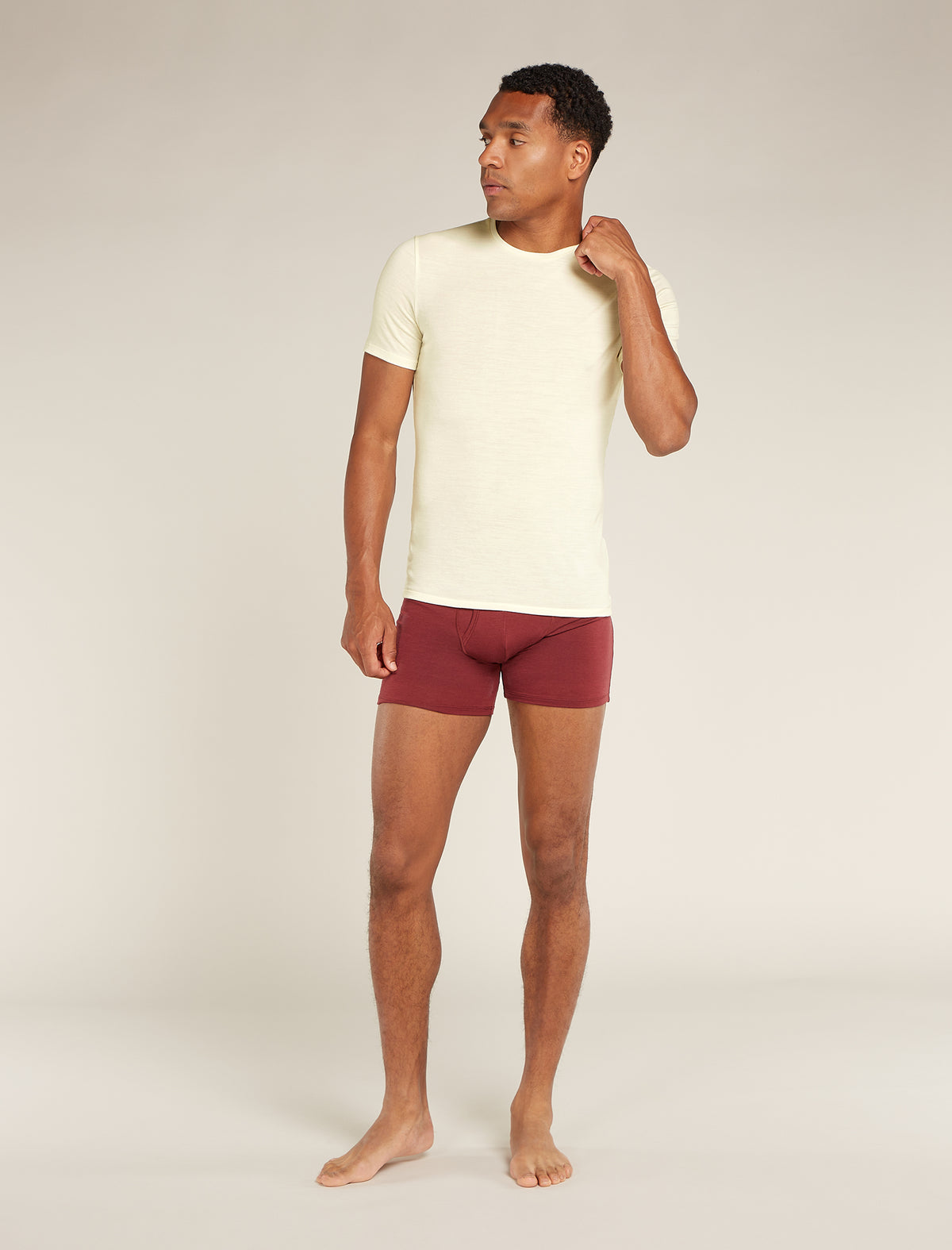 Men’s Merino 150 Anatomica Short Sleeve Crew Top Undyed - 4