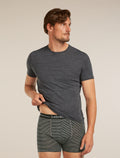Men’s Merino 150 Anatomica Short Sleeve Crew Top Jet Heather - 6