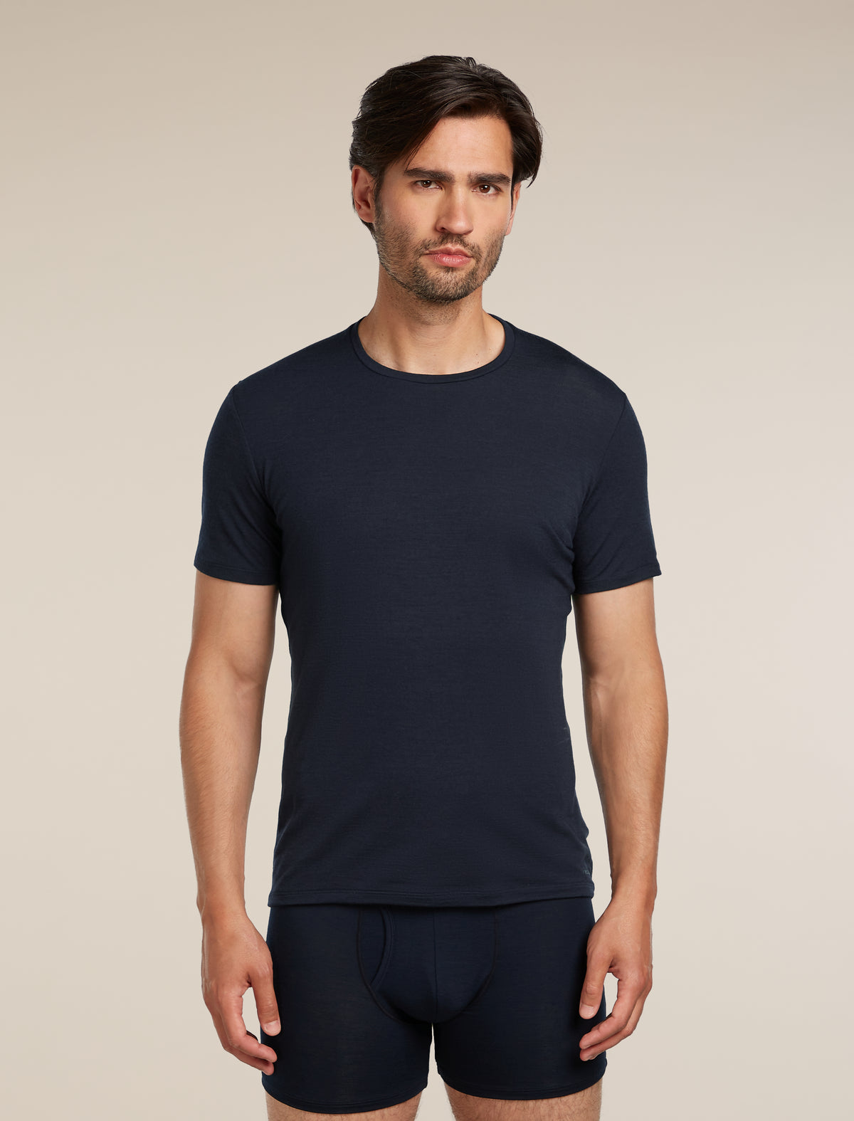 Men’s Merino 150 Anatomica Short Sleeve Crew Top Midnight Navy - 1