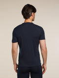 Men’s Merino 150 Anatomica Short Sleeve Crew Top Midnight Navy - 2