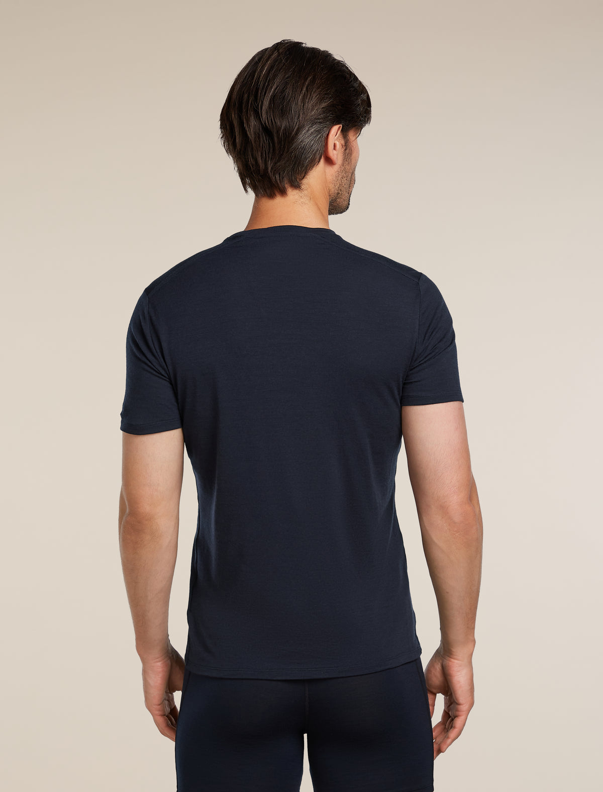 Men’s Merino 150 Anatomica Short Sleeve Crew Top Midnight Navy - 2