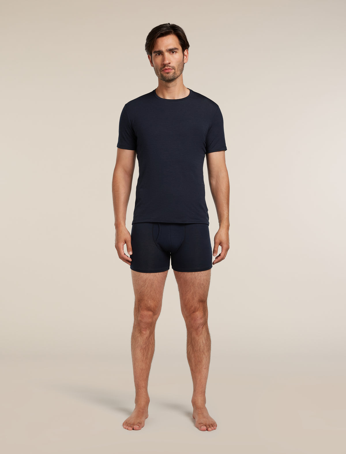 Men’s Merino 150 Anatomica Short Sleeve Crew Top Midnight Navy - 3