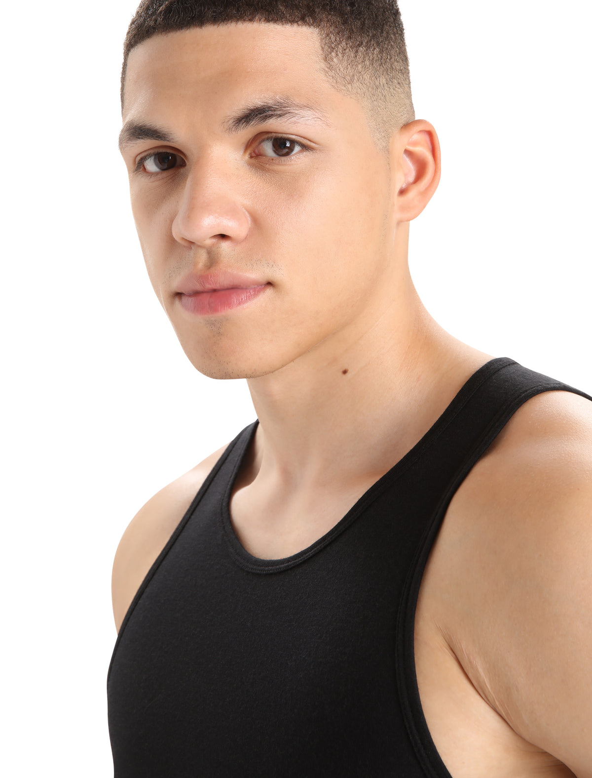 Men’s Merino 150 Anatomica Tank Black - 4