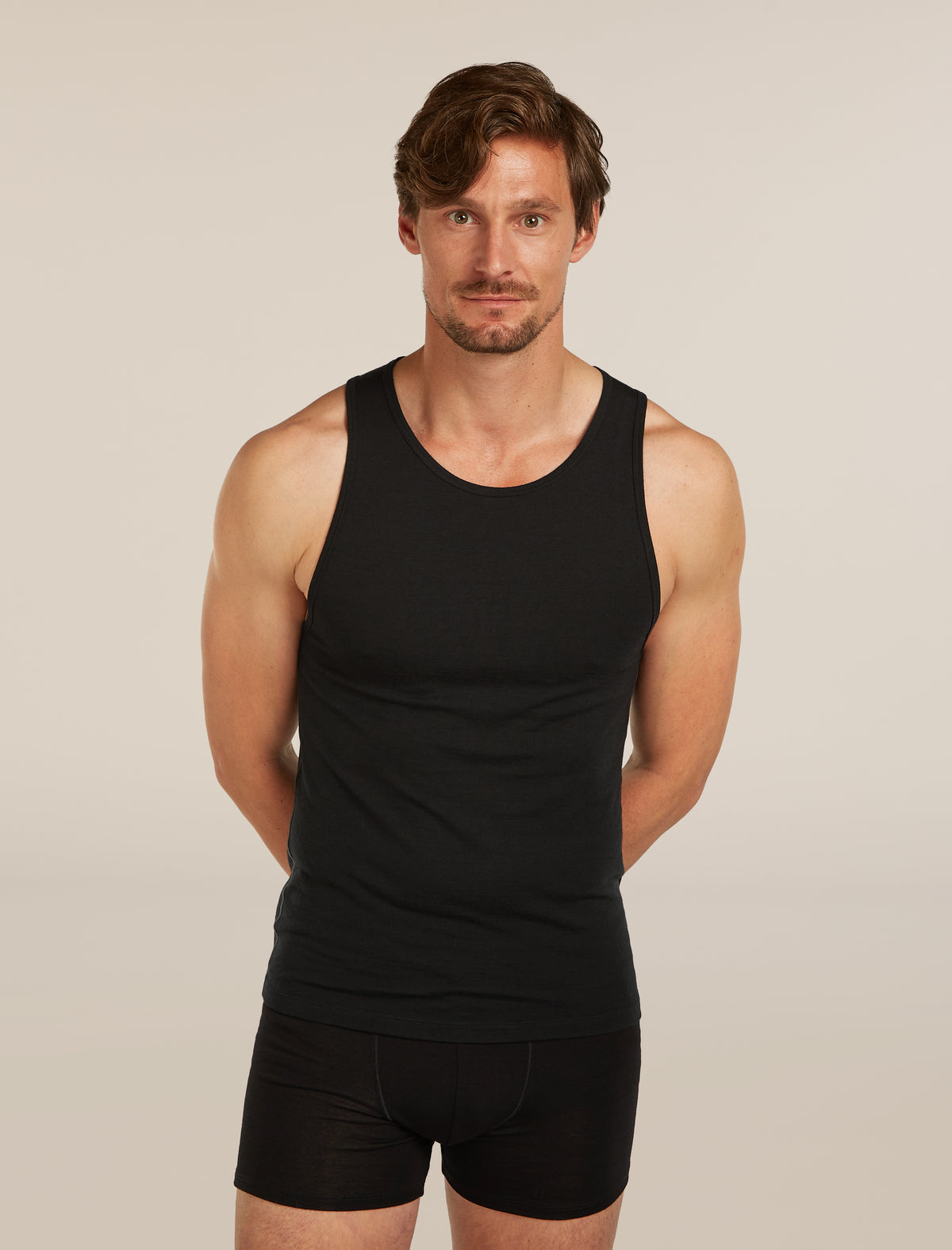 Men’s Merino 150 Anatomica Tank Black - 5