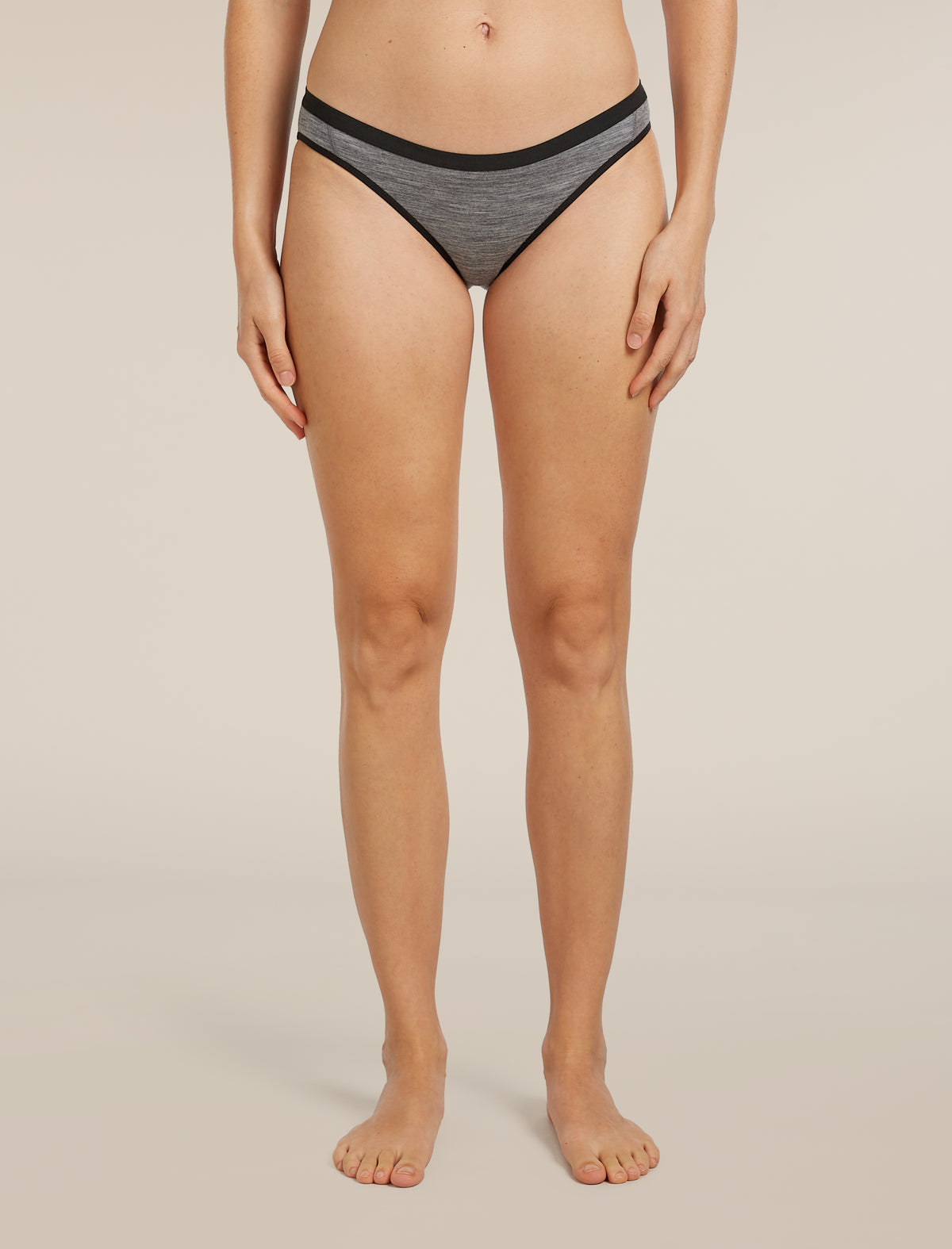 Women’s Merino 150 Siren Bikini Gritstone Heather - 1