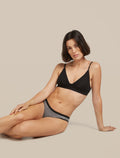 Women’s Merino 150 Siren Bikini Gritstone Heather - 4