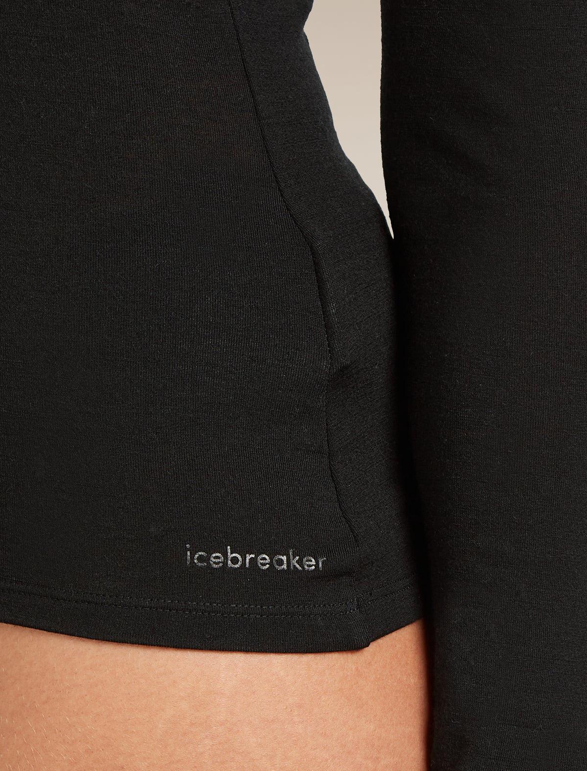 Women’s Merino 150 Siren Long Sleeve Sweetheart Top Black - 8