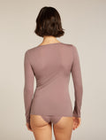 Women’s Merino 150 Siren Long Sleeve Sweetheart Top Summit - 2