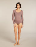 Women’s Merino 150 Siren Long Sleeve Sweetheart Top Summit - 3