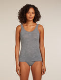 Women’s Merino 150 Siren Tank Gritstone Heather - 1