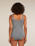 Women’s Merino 150 Siren Tank Gritstone Heather - 2