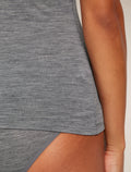 Women’s Merino 150 Siren Tank Gritstone Heather - 6
