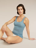 Women’s Merino 150 Siren Tank Flint blue - 4