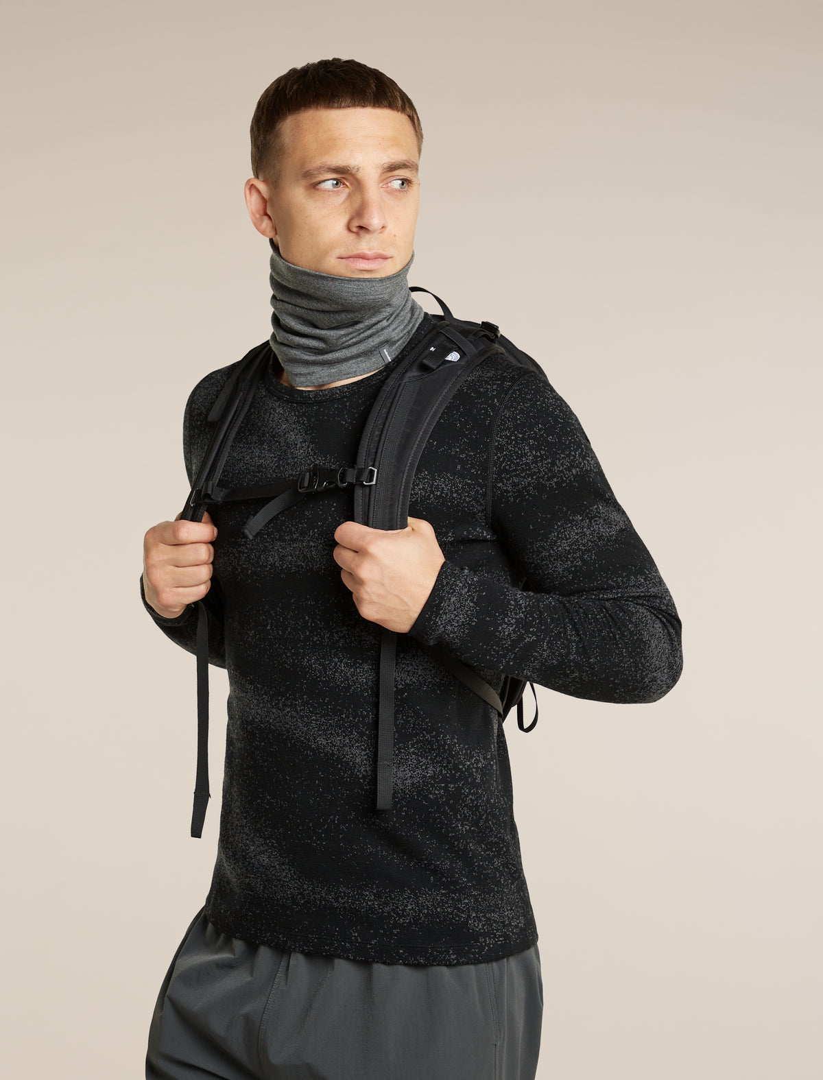 Unisex Merino 260 Apex Chute Gritstone Heather - 4