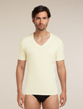 Men’s Merino 150 Anatomica Short Sleeve V Neck Top Undyed - 1
