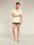 Men’s Merino 150 Anatomica Short Sleeve V Neck Top Undyed - 4
