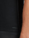 Men’s Merino 150 Anatomica Short Sleeve V Neck Top Black - 7