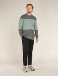 Men’s Waypoint Crew Sweater Galaxy/Moss - 3