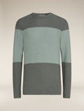 Men’s Waypoint Crew Sweater Galaxy/Moss - 7