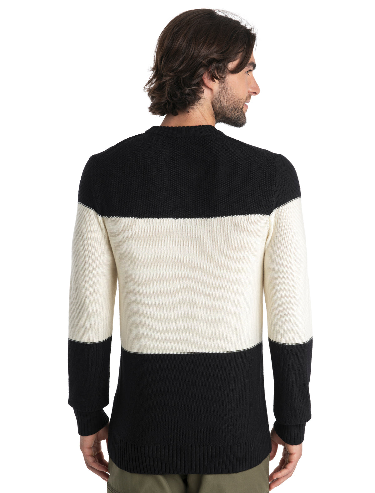 Men’s Waypoint Crew Sweater Black/Undyed - 2