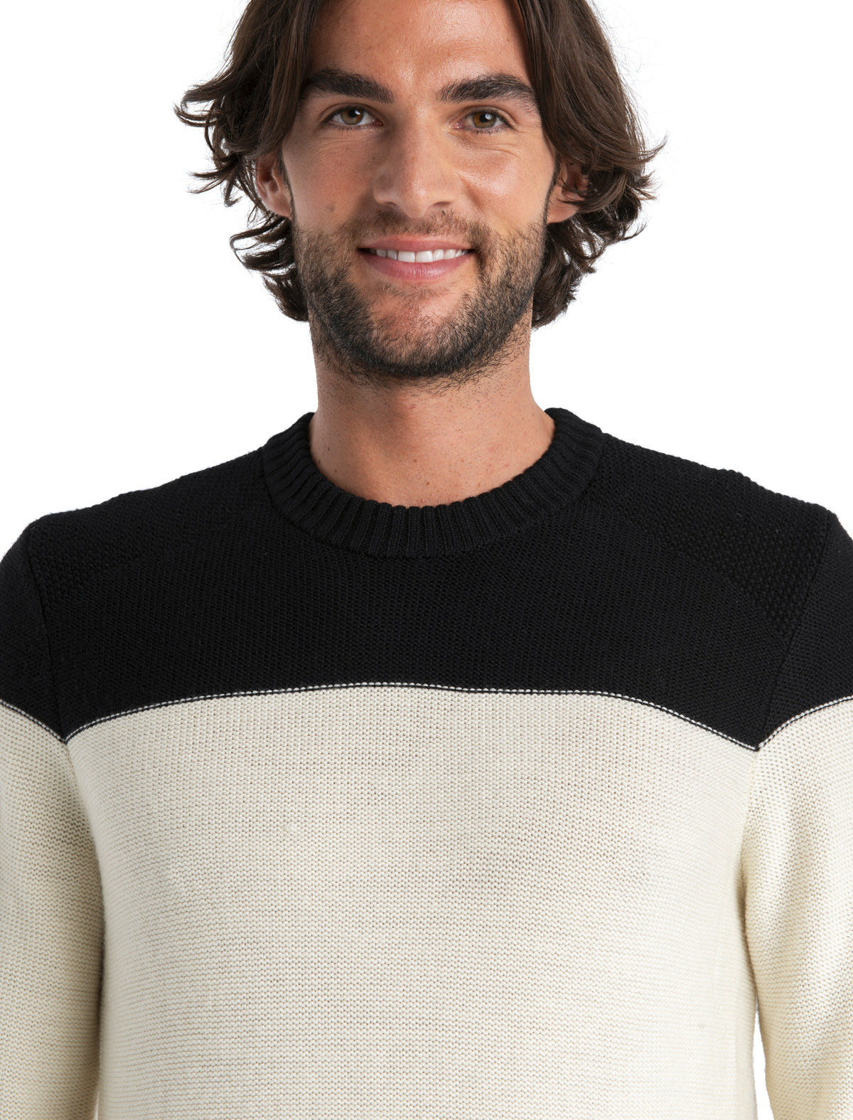 Men’s Waypoint Crew Sweater Black/Undyed - 5