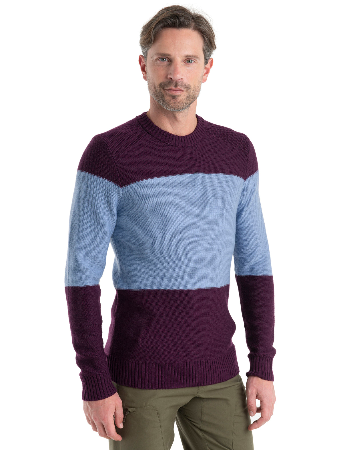 Men’s Waypoint Crew Sweater Nightshade/Kyanite - 1