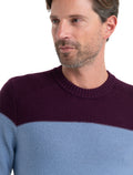 Men’s Waypoint Crew Sweater Nightshade/Kyanite - 5