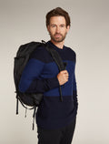 Men’s Waypoint Crew Sweater Midnight Navy/Royalnavy - 4