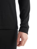 Merino 200 Oasis Long Sleeve Crew Thermal Top Black - 6