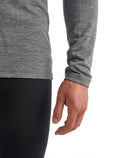 Men’s Merino 200 Oasis Long Sleeve Crew Thermal Top Gritstone Heather - 6
