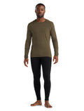 Men’s Merino 200 Oasis Long Sleeve Crew Thermal Top Loden - 3