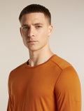 Men’s Merino 200 Oasis Long Sleeve Crew Thermal Top Spice - 8