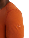 Men’s Merino 200 Oasis Long Sleeve Crew Thermal Top Spice - 6