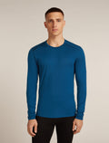 Men’s Merino 200 Oasis Long Sleeve Crew Thermal Top Atlantis - 1