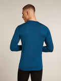 Men’s Merino 200 Oasis Long Sleeve Crew Thermal Top Atlantis - 2