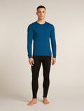 Men’s Merino 200 Oasis Long Sleeve Crew Thermal Top Atlantis - 3