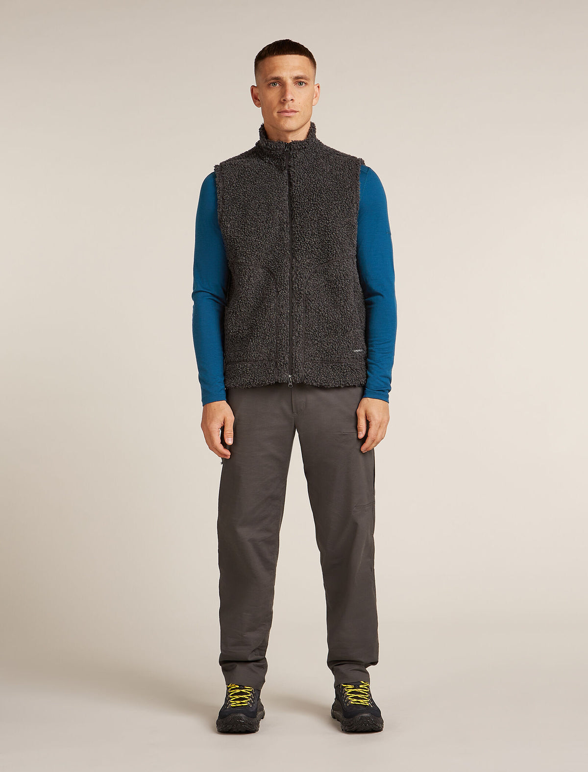 Men’s Merino 200 Oasis Long Sleeve Crew Thermal Top Atlantis - 4