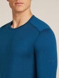 Men’s Merino 200 Oasis Long Sleeve Crew Thermal Top Atlantis - 5