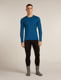 Men’s Merino 200 Oasis Long Sleeve Crew Thermal Top Atlantis - 6