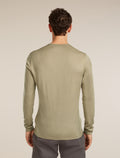 Men’s Merino 200 Oasis Long Sleeve Crewe Flagstone - 2