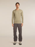 Men’s Merino 200 Oasis Long Sleeve Crewe Flagstone - 3