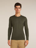 Men’s Merino 200 Oasis Long Sleeve Crewe Dk loden - 1