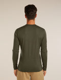 Men’s Merino 200 Oasis Long Sleeve Crewe Dk loden - 2