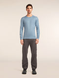 Men’s Merino 200 Oasis Long Sleeve Crewe Flint blue - 3