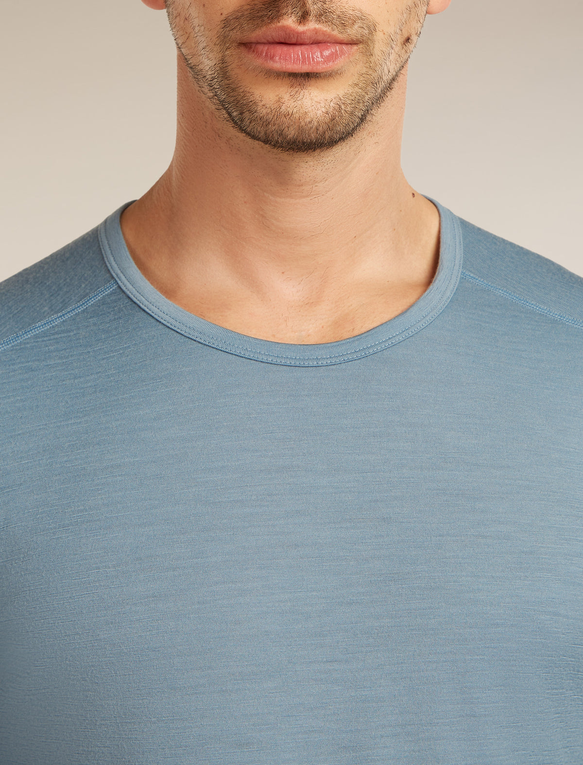 Men’s Merino 200 Oasis Long Sleeve Crewe Flint blue - 6