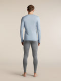 Men's Merino 200 Oasis Long Sleeve Crewe Zinc Blue - 7